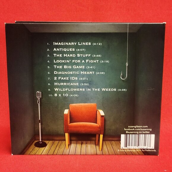 The Hard Stuff Susan Gibson CD Signed 2019 - Picture 2 of 8